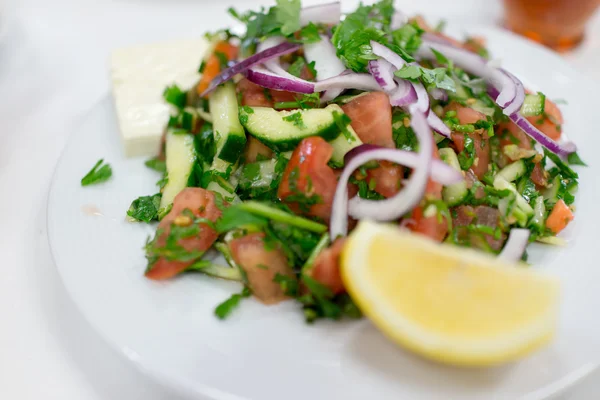 Fresh mage lunch salad — Stock Photo, Image