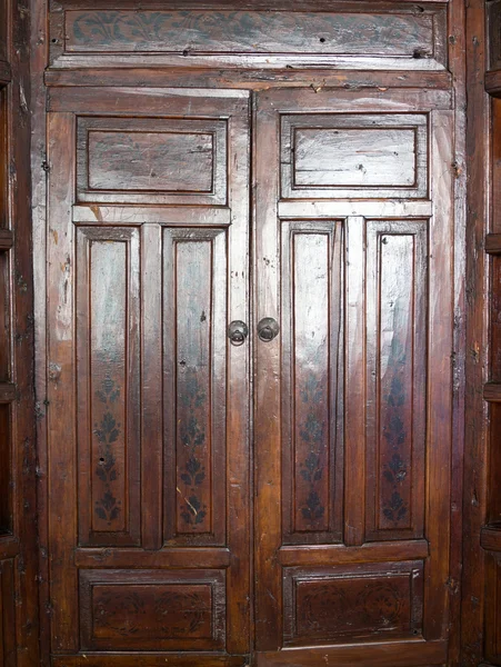 Porta de madeira velha — Fotografia de Stock