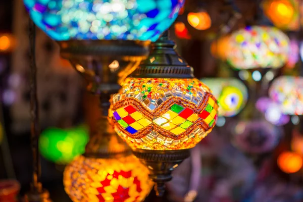 Beautiful colorful lanterns — Stock Photo, Image