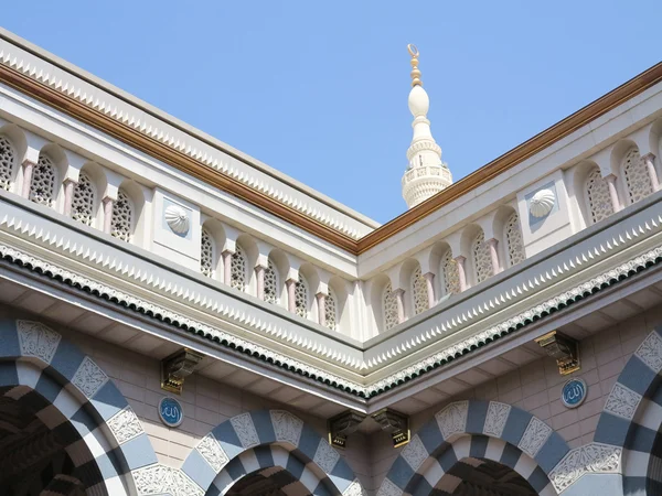 Исламская архитектура Мекки — стоковое фото