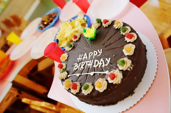 Cake for birthday party — Stock Photo, Image