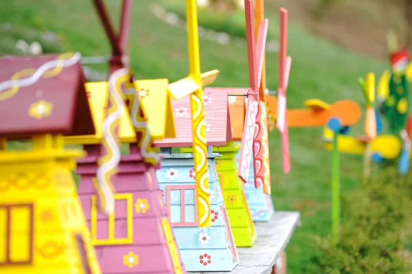 Vieux jouets en bois — Photo