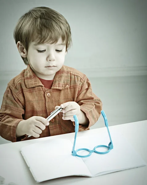 Baby two years old posing — Stock Photo, Image