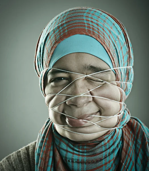 Мусульманська Арабська дівчина — стокове фото
