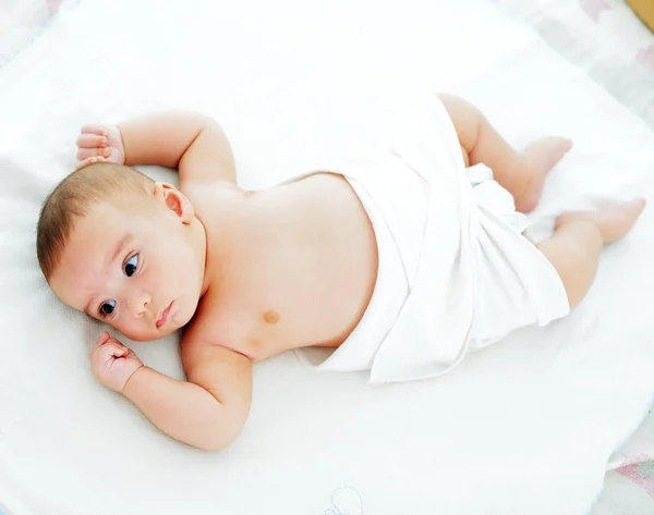 Imádnivaló baba fiú — Stock Fotó