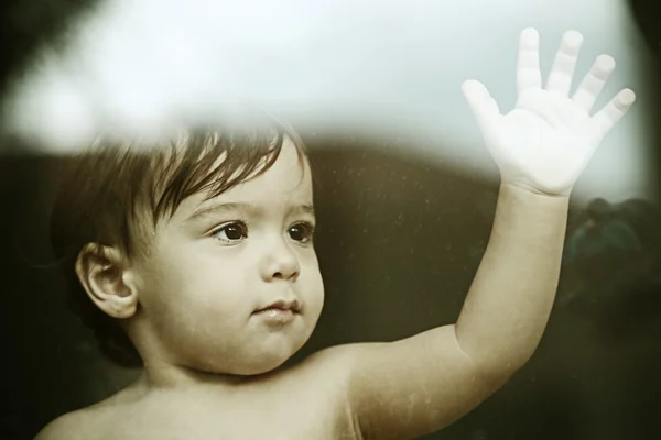 Adorable baby boy — Stock Photo, Image