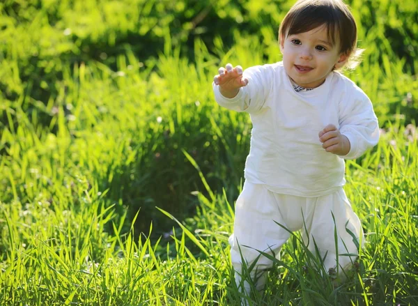 Adorable bébé garçon — Photo