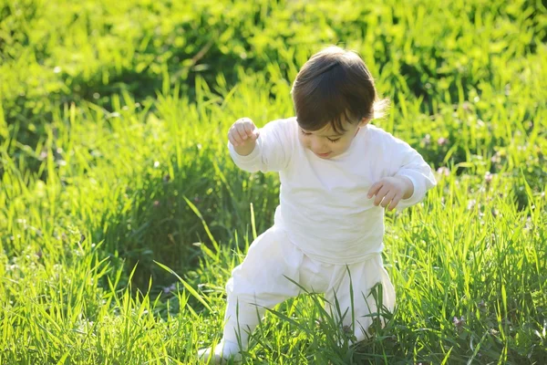 かわいい赤ちゃんの少年 — ストック写真