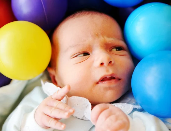 Newborn baby several days old — Stock Photo, Image