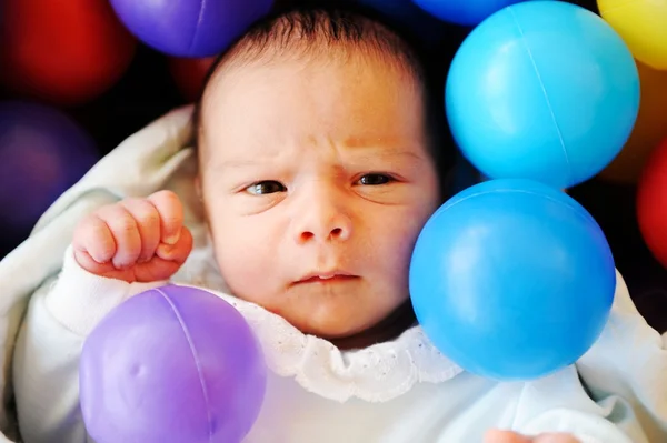 Newborn baby several days old — Stock Photo, Image