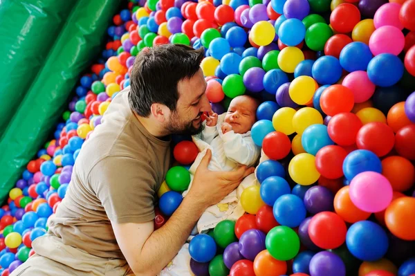 Newborn baby several days old — Stock Photo, Image