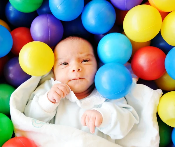 Newborn baby several days old — Stock Photo, Image