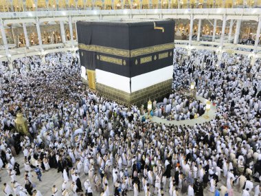 Kâbe Mekke'de kutsal Camii