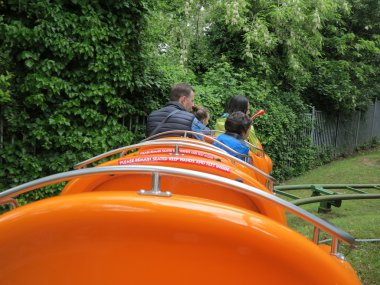 Çocuklar için Trenin arka penceresi