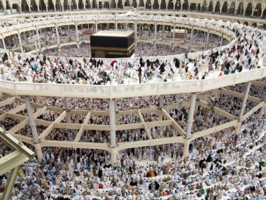 Kâbe Mekke'de kutsal Camii