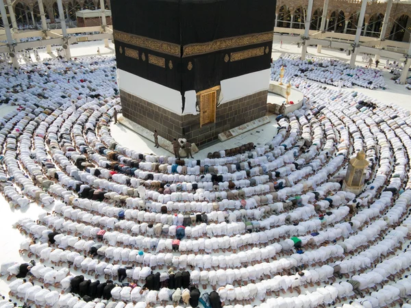 Kaaba die heilige Moschee in Mekka — Stockfoto