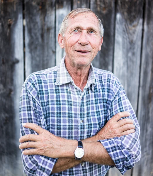 Retrato de homem sênior — Fotografia de Stock