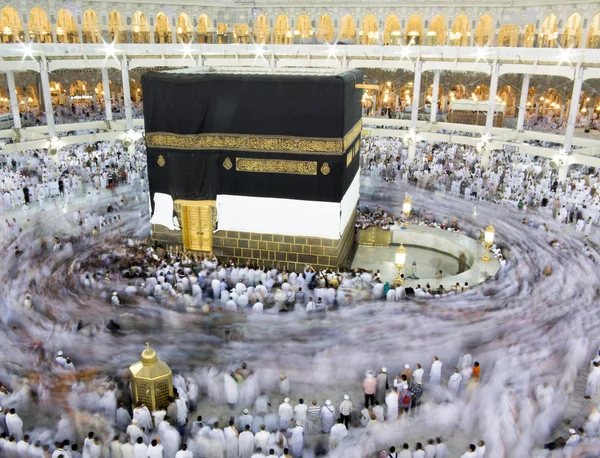 Kaaba a Mesquita Sagrada em Meca — Fotografia de Stock