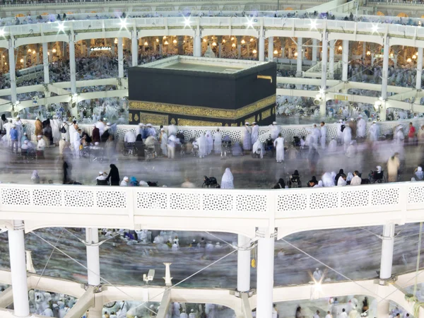 Kaaba a Mesquita Sagrada em Meca — Fotografia de Stock