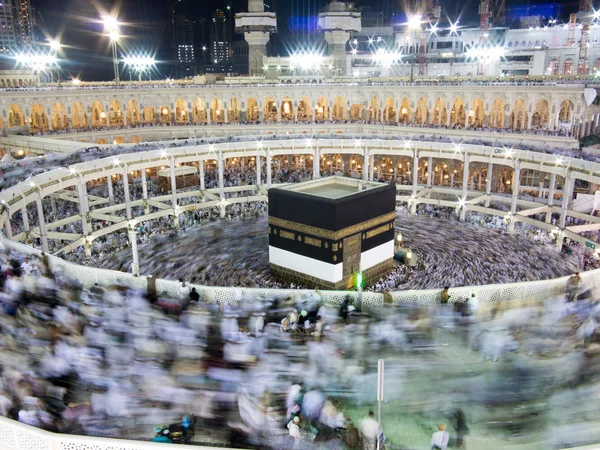 Kaaba a Mesquita Sagrada em Meca — Fotografia de Stock