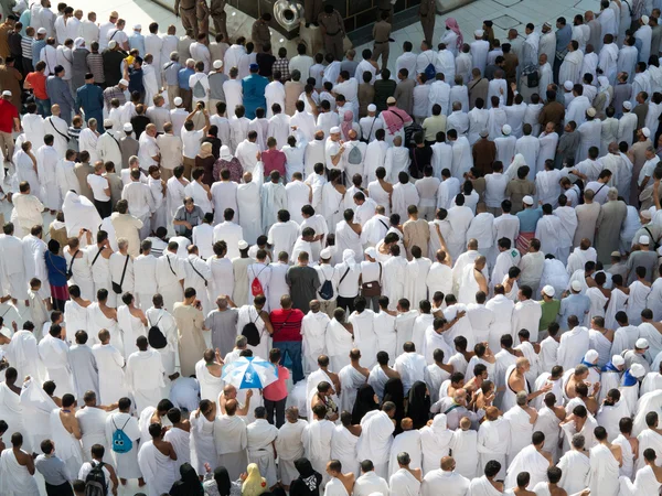 Kaaba la Sainte mosquée de La Mecque — Photo