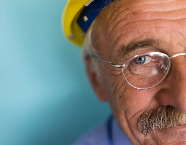 Glücklich lächelnder Chefarchitekt — Stockfoto