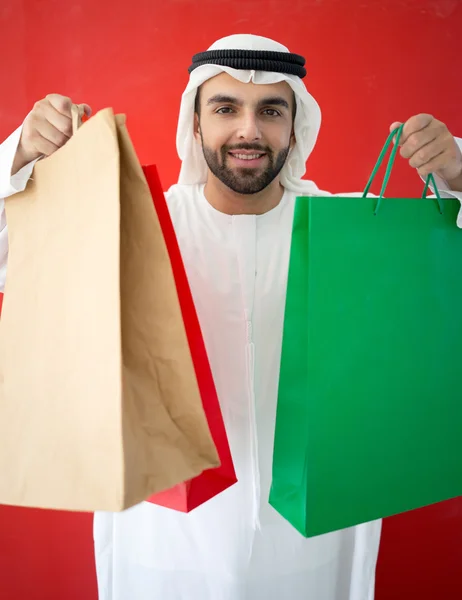 Portrait of attractive Arabian man — Stock Photo, Image