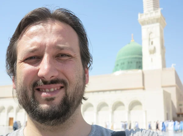 Resan till Hajj i Mecka — Stockfoto