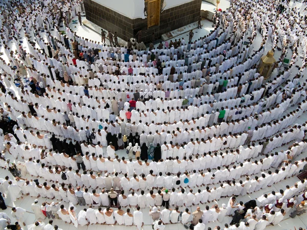 Kaaba Świętego Meczetu w Mekce — Zdjęcie stockowe