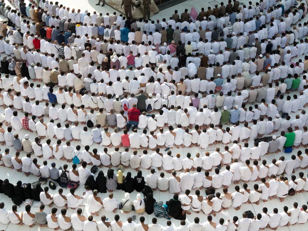 Kaaba den heliga moskén i Mekka — Stockfoto