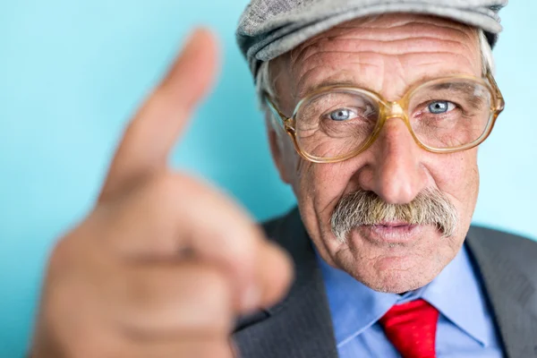 Retrato de um empresário sênior — Fotografia de Stock