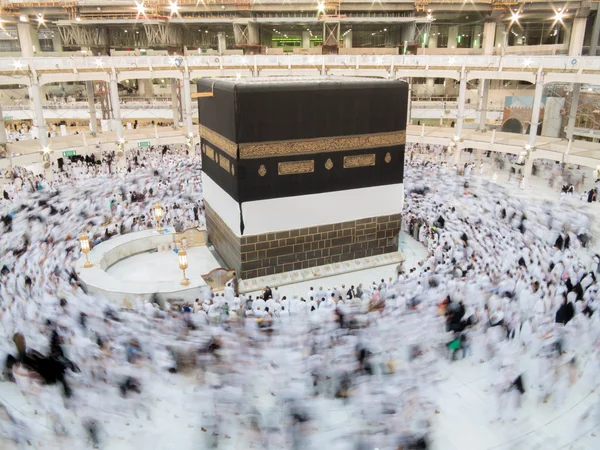 Kaaba a Mesquita Sagrada em Meca — Fotografia de Stock