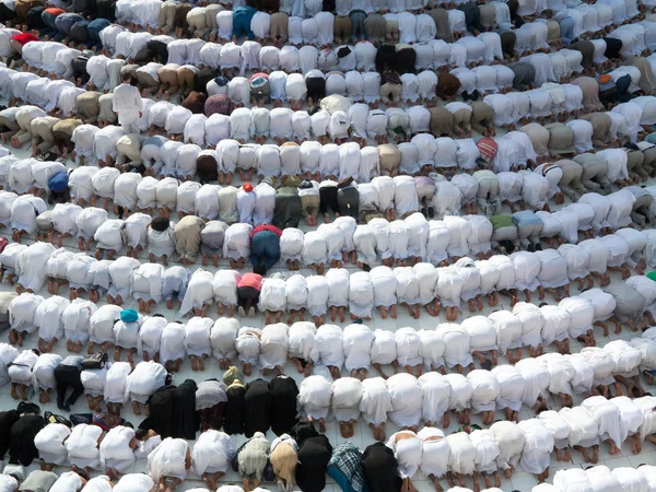 Kaaba a Mesquita Sagrada em Meca — Fotografia de Stock