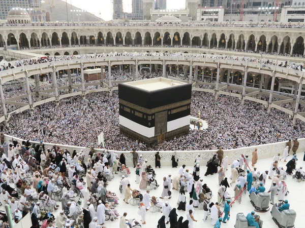 Kaaba la Mezquita Santa en La Meca — Foto de Stock