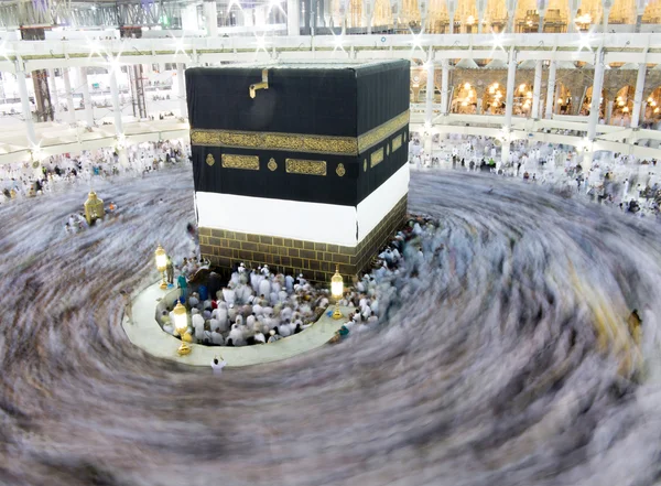 Kaaba la Santa moschea alla Mecca — Foto Stock