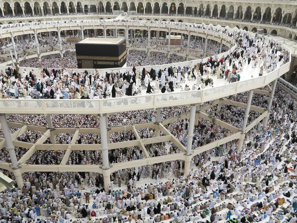 Reis naar Hajj in Mekka — Stockfoto