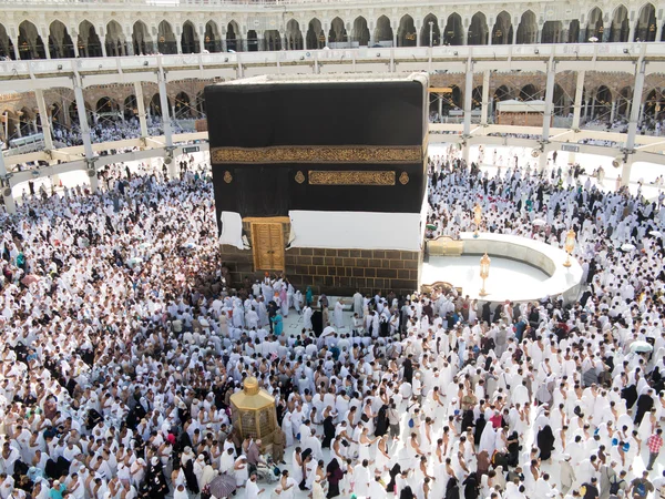 Kaaba den heliga moskén i Mekka — Stockfoto