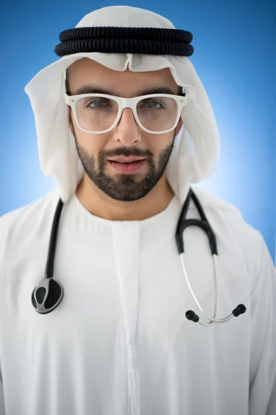 Πορτρέτο του ελκυστική γιατρός — Φωτογραφία Αρχείου