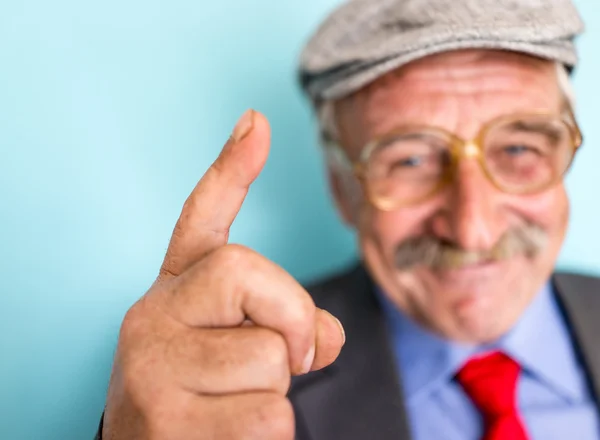 Retrato de um empresário sênior — Fotografia de Stock