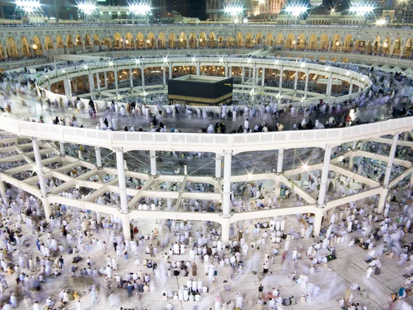 Kaaba den heliga moskén i Mekka — Stockfoto