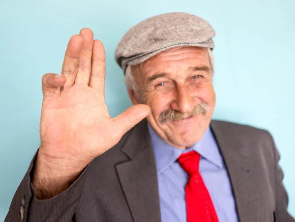 Retrato de un hombre de negocios senior — Foto de Stock