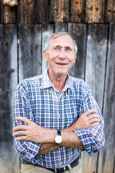 Retrato de homem sênior — Fotografia de Stock