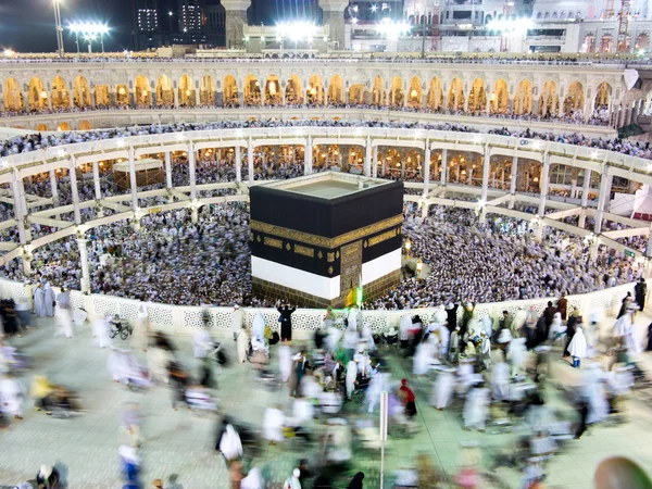 Kaaba den heliga moskén i Mekka — Stockfoto