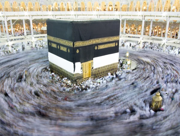 Kaaba la Santa moschea alla Mecca — Foto Stock