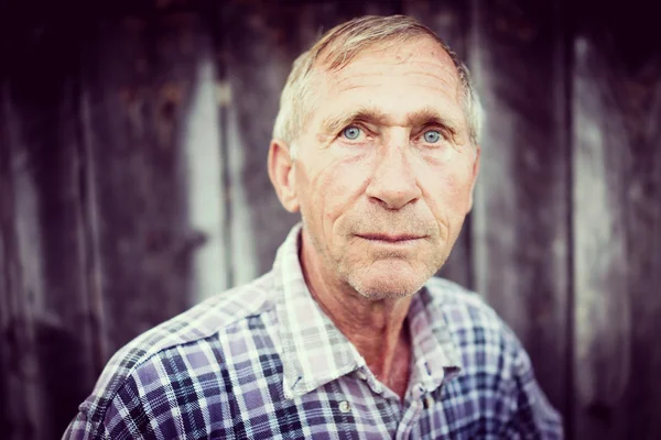 Portrait of senior man — Stock Photo, Image