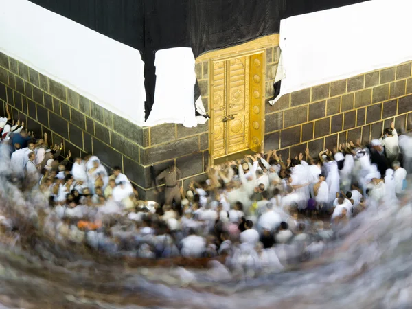 Kaaba den heliga moskén i Mekka — Stockfoto