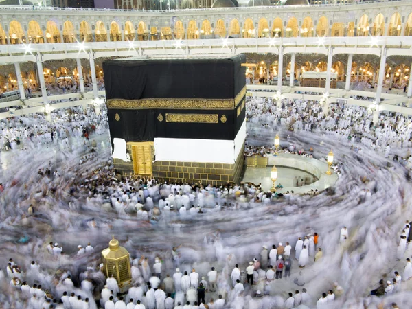 Kaaba la Sainte mosquée de La Mecque — Photo