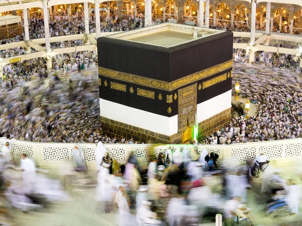 Kaaba Świętego Meczetu w Mekce Obraz Stockowy