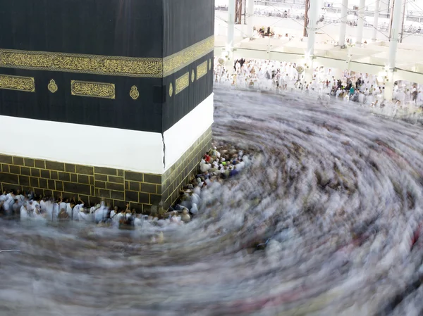 Kaaba la Mezquita Santa en La Meca Fotos de stock libres de derechos