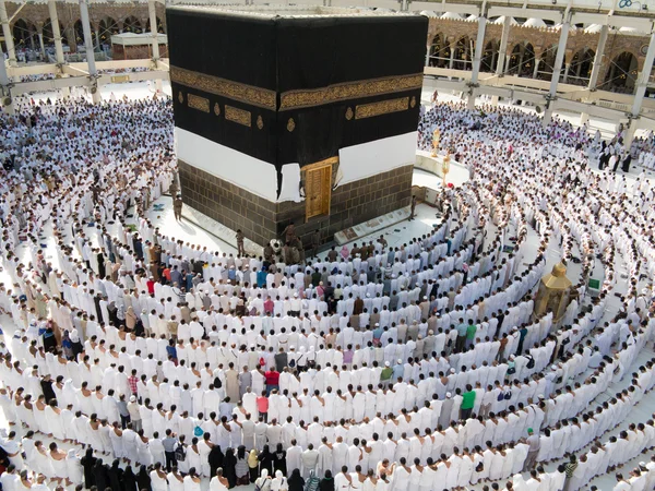 Kâbe Mekke'de kutsal Camii Stok Resim